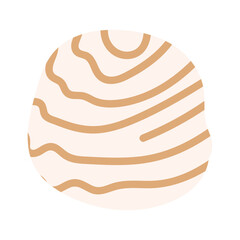 Minimalist Wood Grain Pattern on Beige Background