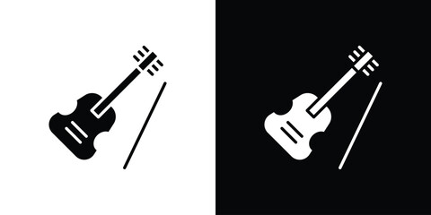 Cello icon design concepts. Clipart design set © Gopal