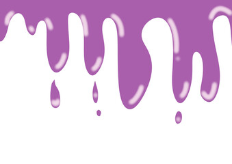 pink paint splashes purple dripping