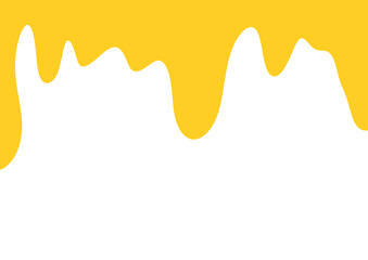 yellow paint splashes