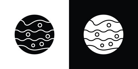 Mercury icon design concepts. Clipart design set © Gopal