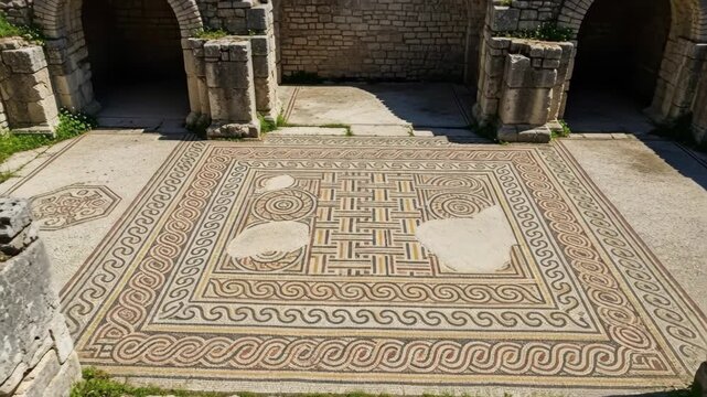 Exploring ancient roman mosaic patterns: a journey through timeless architecture and art