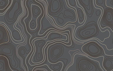 Abstract seamless circular pattern with colorful retro swirls and decorative shapes