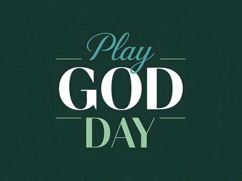 On Play God Day, celebrate the ability to help others, inspire positive change, and perform selfless acts of kindness in everyday life.