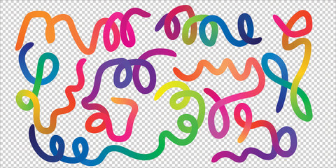 Abstract vector illustration of a vibrant colorful circle pattern with rainbow light and bubble design for a creative backdrop