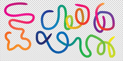 Abstract vector illustration of a vibrant colorful circle pattern with rainbow light and bubble design for a creative backdrop