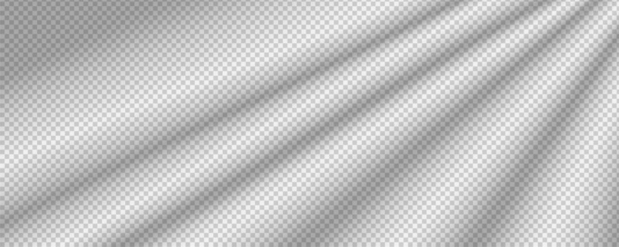 Shadow overlay effect. Reflecting light from window isolated on transparent background. Sunburst. Shade jalousie. Reflected shadow on wall. Reflect sun from blind for design mockup.Vector