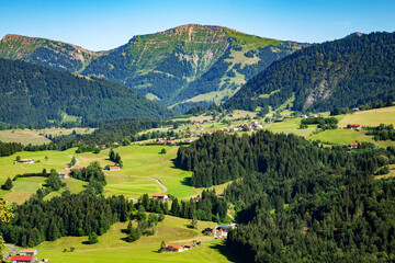 Fototapeta premium Allgau Alps, Bavaria, Germany, Europe.