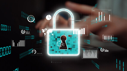 Explore the intersection of digital security, encryption, and technology with a striking image of a...