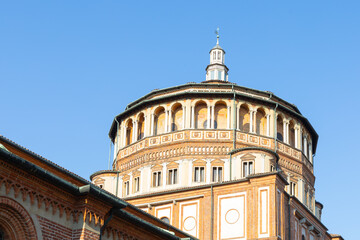 an ancient church in an old European city