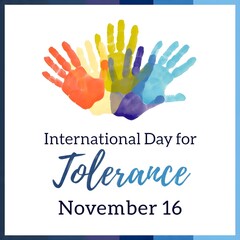 Obraz premium vector graphic of International Day for Tolerance ideal for International Day for Tolerance celebration.
