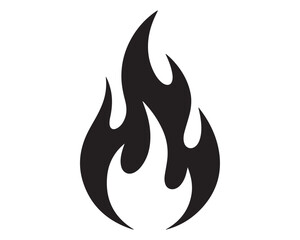 vector illustration of fire flames
