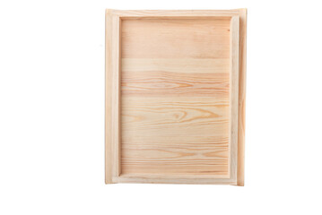 Wooden box frame, ready for painting or decoration