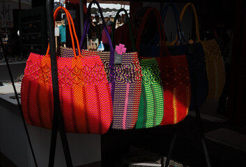 colorful shopping bags