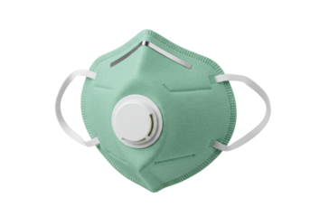 Isolated protective face mask for preventing viral spread, infections or air pollution