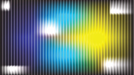 Gradient teal navy glass pattern, luminous ripple distortion, smooth abstract blur, vertical reeded reflection, futuristic motion flow design.