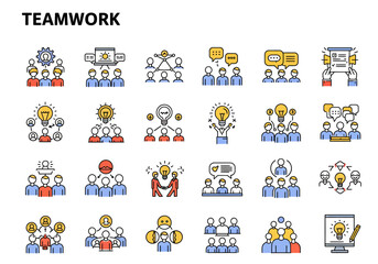 Teamwork Icons