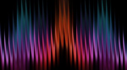 Abstract Lines of Color. A vibrant display of abstract colored lines in a visually captivating arrangement