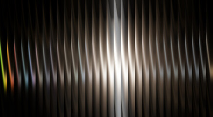 Abstract lines and soft light reflections, creating a modern and artistic display