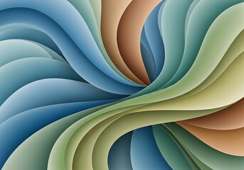 Subtle chromatic waves, a swirling tapestry of blue, green, and brown hues providing a gentle textured backdrop