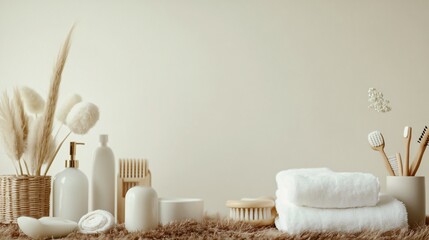 Organic Baby Bath Set Essentials Display