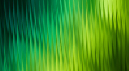 Abstract green background with vertical lines, creating a sense of depth and movement