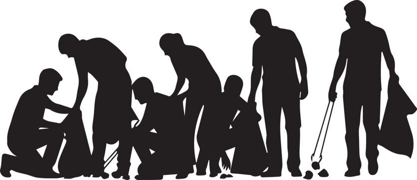 International volunteer day celebrating community service and global unity through helping hands