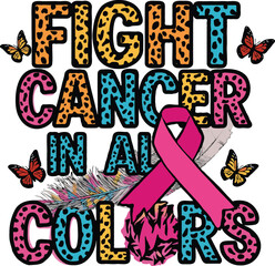 Breast Cancer Awareness Halloween T-Shirt Design Bundle | Save the Boo Bees, In October We Wear Pink, I’m a Survivor & Fight Cancer Graphics