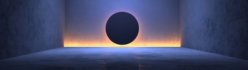 Obraz premium Moonlight over the dark blue sea landscape under a star-filled night sky