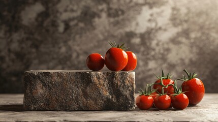 Arrangement of Stones, Brick, and Empty Space