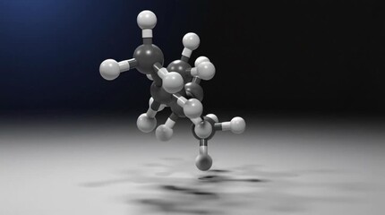 Visualizing Molecular Structure with Dynamic 3D Model Animation - Powered by Adobe