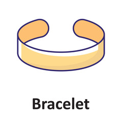 Bracelet Vector Icon which can easily modify or edit
