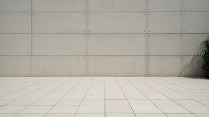 Minimalist modern architecture featuring clean lines and geometric patterns design