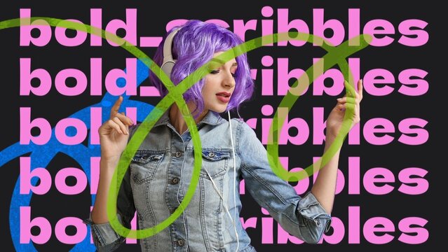 Bold Brush Scribbles Intro