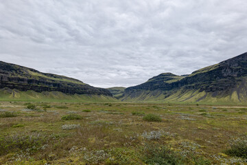 Fototapeta premium mountains and landscape in Iceland