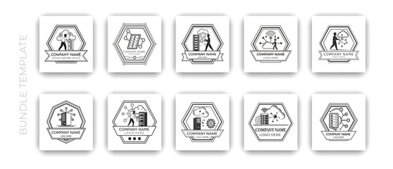 Business Strategy & Success Icon Set