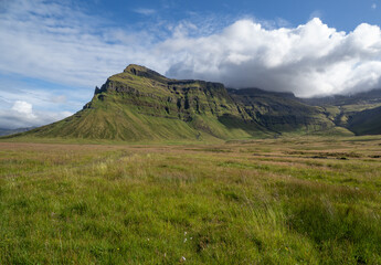 mountains and landscape in Iceland