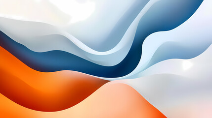 Fototapeta premium Abstract Colorful Wave Design