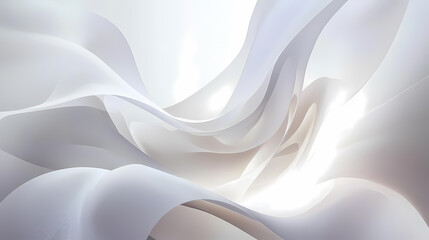 Obraz premium Abstract Light and Flowing Design