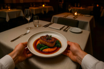 POV: Serving Hot Dish to Table