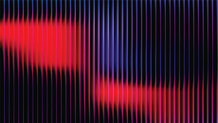 Futuristic teal navy gradient texture, luminous ripple distortion, smooth flowing blur, vertical reeded reflection, abstract glass wave pattern.