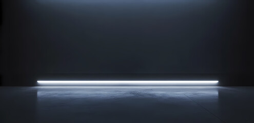 Obraz premium Minimalist Dark Interior Design