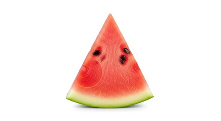 Illustration of a slice of fresh watermelon, ready to eat