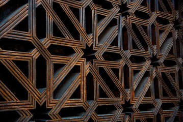 Beautiful Islamic Art Wooden Lattice