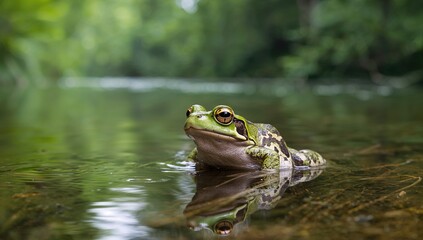 Rana italica, threatened species due to habitat loss