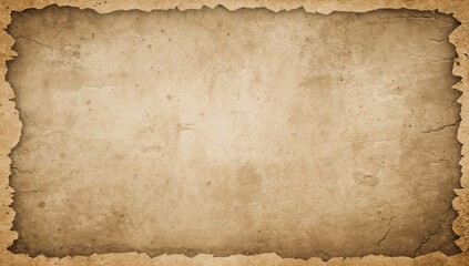 A vintage map background texture with a worn border, ideal for editorial layouts