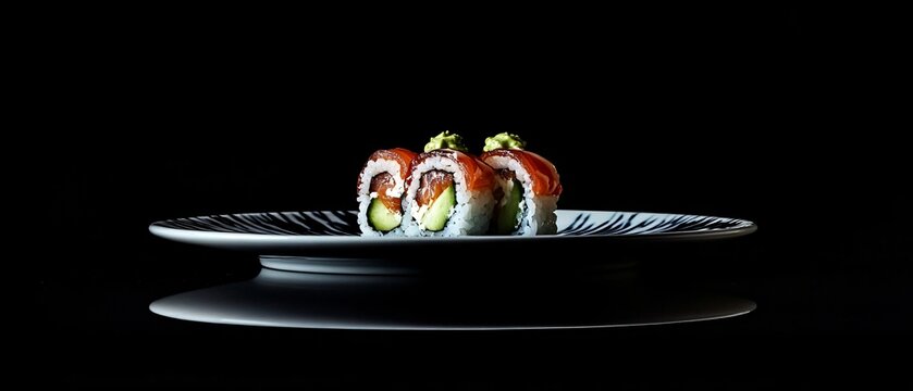 Elegant Philadelphia Roll with Conger Eel
