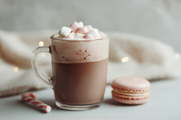 hot chocolate with marshmallows