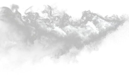 Transparent Mist PNG Steam or Fog Overlay Design
