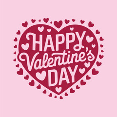 Happy Valentine's Day Heart Greeting Card